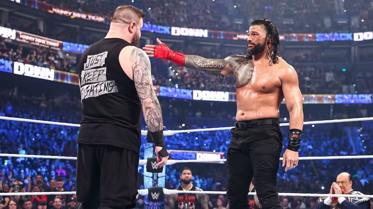 ⁣Roman Reigns vs. Kevin Owens – Road to Royal Rumble 2023: WWE Playlist