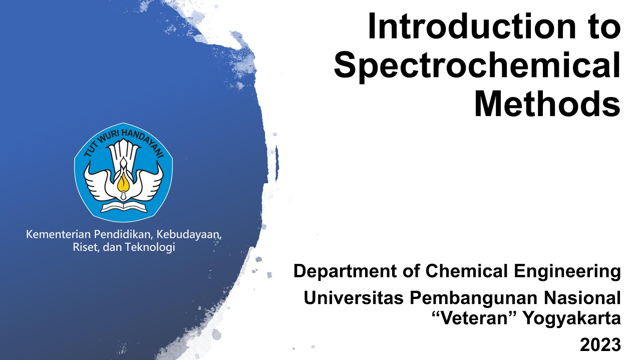 Introduction to Spectrochemical Methods YouTube