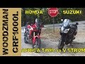 Honda Africa Twin CRF1000L vs V Strom 650 Off Road trails