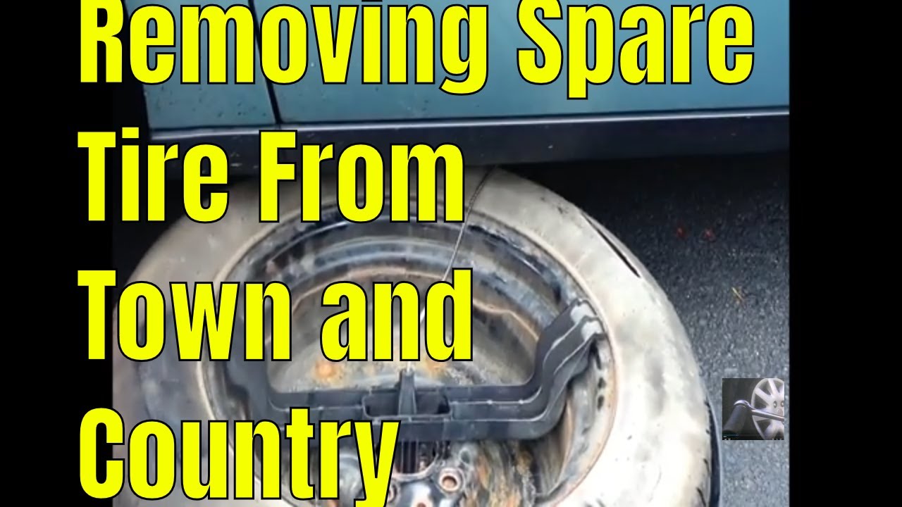 How To Take Spare Tire Off Chrysler Town And Country