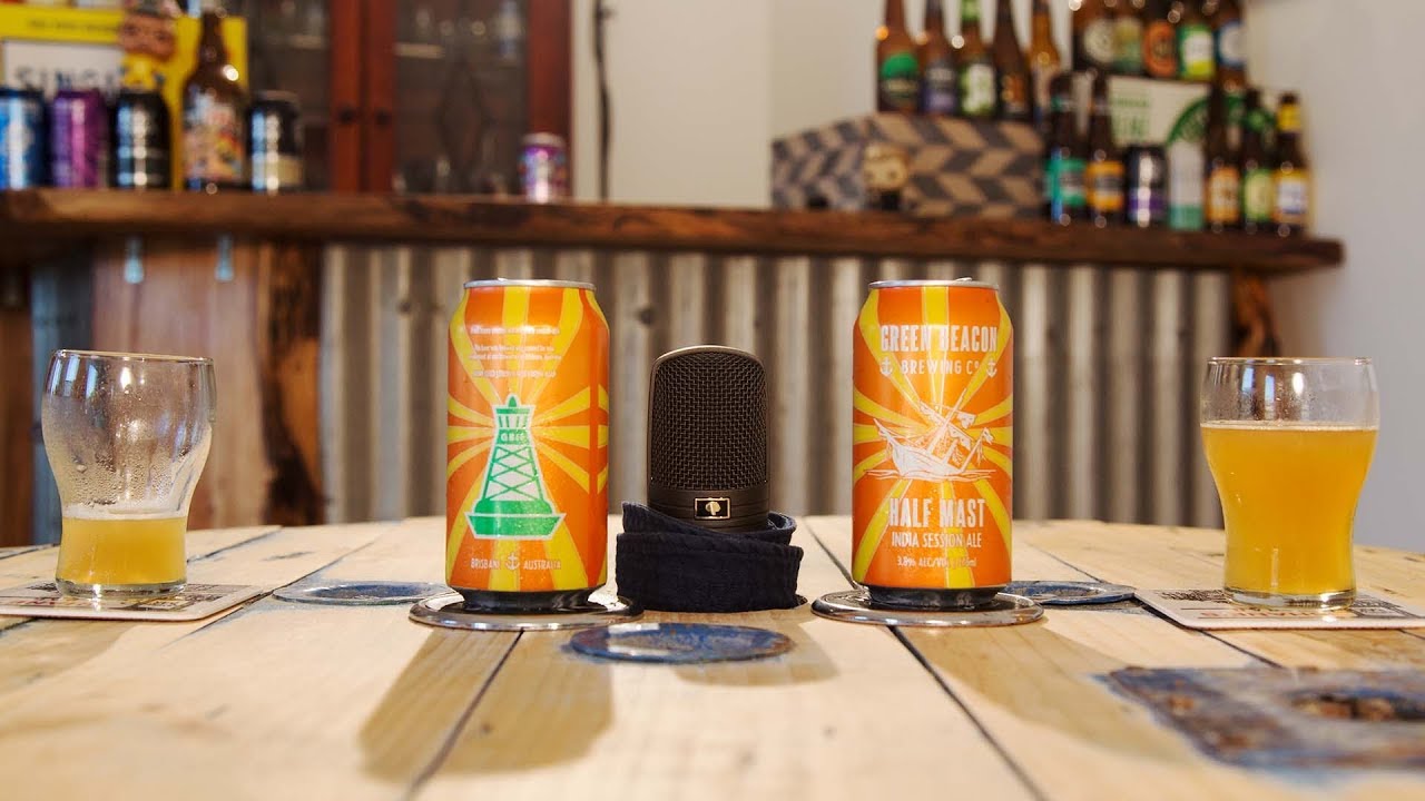 Green Beacon Brewing Co. Half-mast Indian Session Ale - Beer Review - Schooner & Hopp 