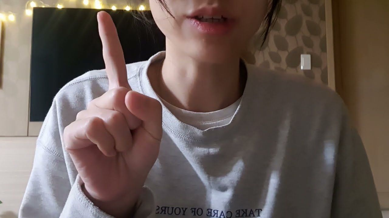 ASMR do you want to start a new day? ✨️💕 mouth sound, hand movement, plucking negative energy