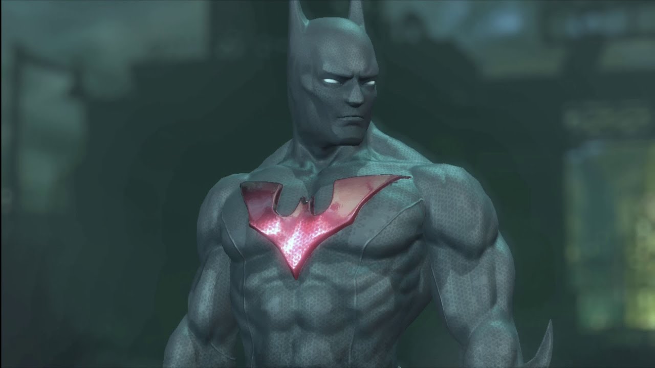 Batman Arkham City BATMAN BEYOND Costume Skin Combat Challenge Gameplay YouTube batman-arkham-city-batman-beyond-costume-skin-combat-challenge-gameplay-youtube