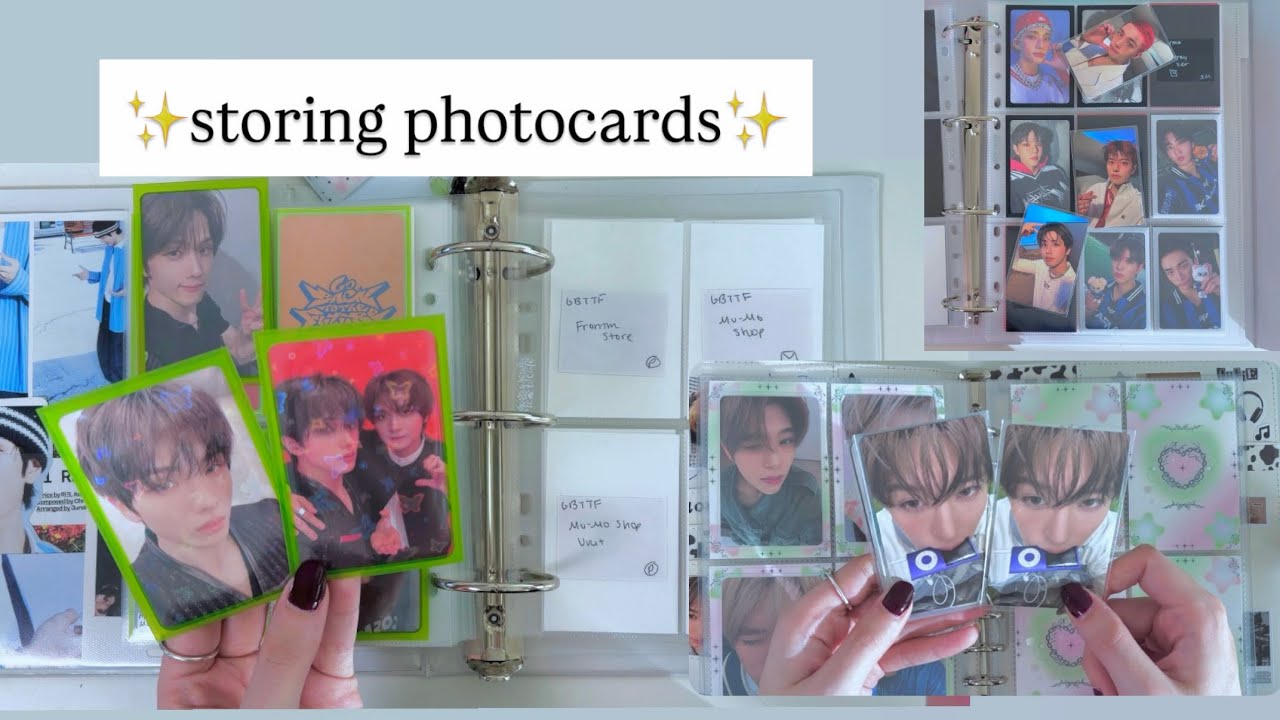 хранение фотокарточек №17 // nct, straykids, + больше