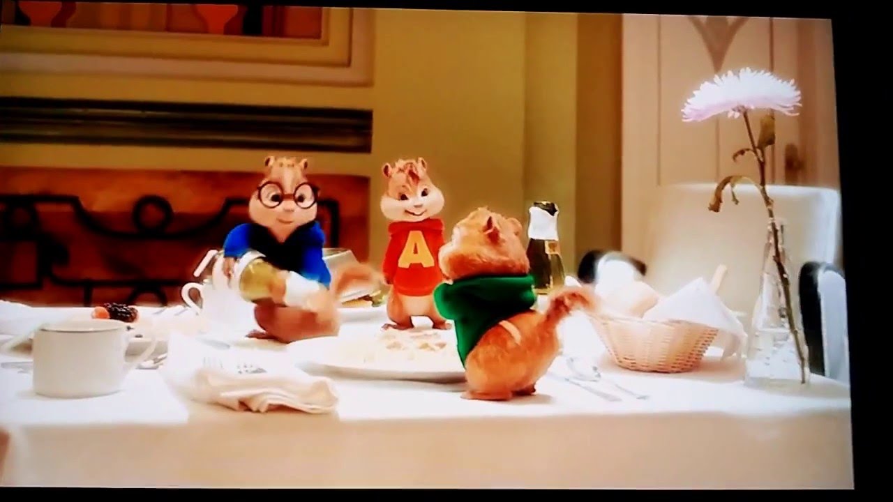 Alivn and the chipmunks the road chip turn down for what - YouTube