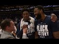 DeAndre Jordan on win, Pelicans fans | On-court Postgame Interview vs. 76ers 2/21/26