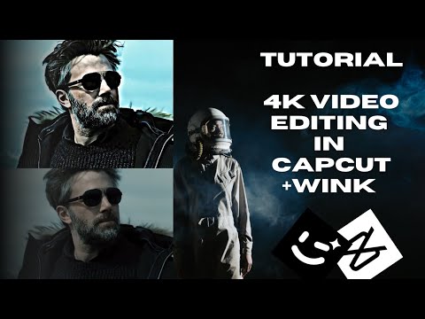 "How To Edit 4K CC Video Quality" | In Capcut And Wink App | High quality video Editing Tutorial 