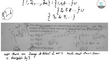 Methods to solve questions from ISI MS QMS Question paper. 2019 question paper solved.