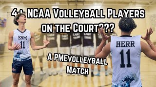 There Were 4+ Future NCAA Volleyball Players in this Volleyball Game | PMEvolleyball