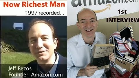 Jeff Bezos First Interview recorded in 1997