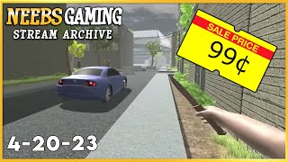 We played a 99c survival game! Stream date: 4/20/23