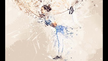 PHOTOSHOP Sport Modern Art Photoshop Action Tutorial #PhotoshopTutorial