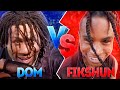 Fikshun vs dom  anime fight  bleach 