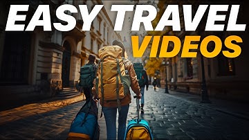 How To Edit Cinematic Travel Videos 10x FASTER With AI!