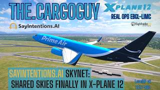 X-Plane 12 | Amazon Air 5H425 | Testing SkyNet Multiplayer | B738F V2 X-Plane 12 | Amazon Air 5H425 | Testing SkyNet Multiplayer | B738F V2