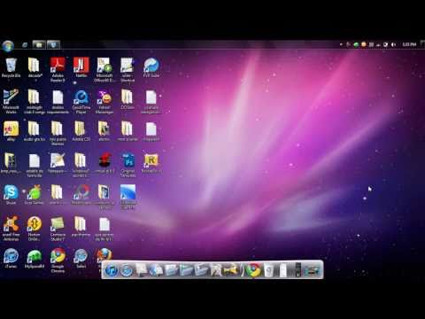 Windows 7 transformation to mac osx snow leopard