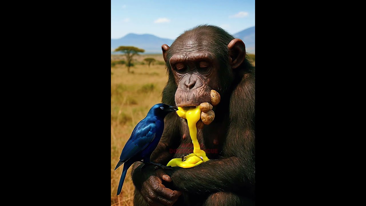 A Bluebird Saves Chimpanzee With Mouth Tumor An Incredible Rescue 