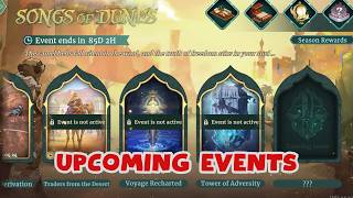 UPCOMING EVENTS - ELAMAN TOA - TRADERS FROM THE DESERT - LIGTHHOUSE UPDATE [SWORD OF CONVALLARIA]