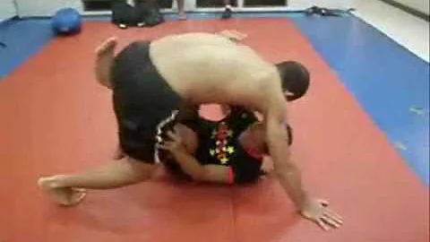 Ana Michelle Tavares training with Jose Aldo