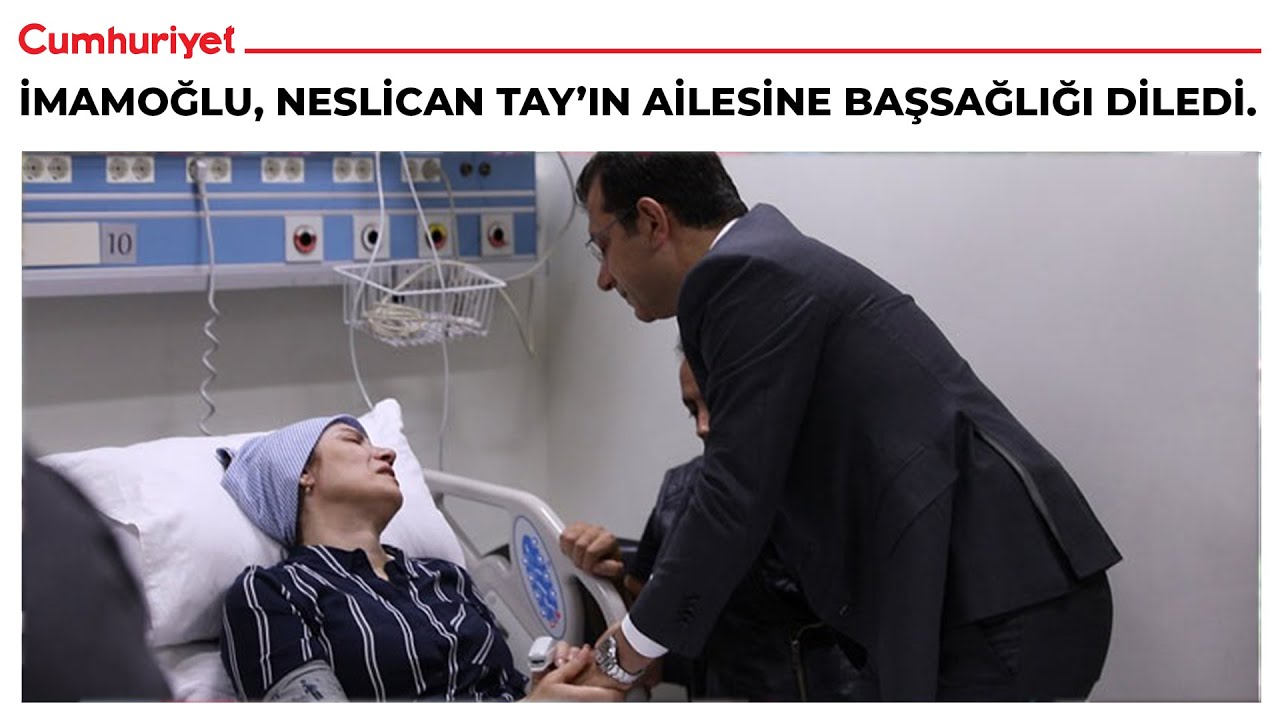 Neslican Tay, kansere karşı verdiği mücadeleyi kaybetti. İmamoğlu, taziyelerini iletti.