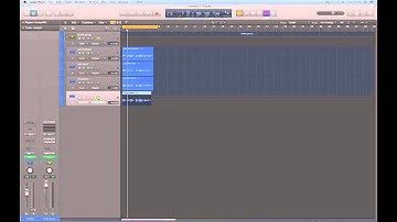 Logic Pro X Tutorials: Track Stacks 1/4
