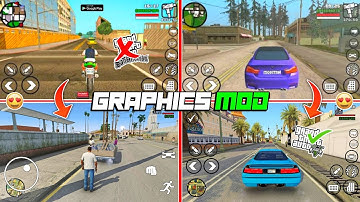 Top 5 *GTA 5 Graphics Mods* For GTA San Andreas Android 🔥 | Part - 3