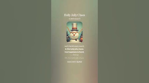 Dylan Danger- Holly Jolly Chaos (Lyrics Video)