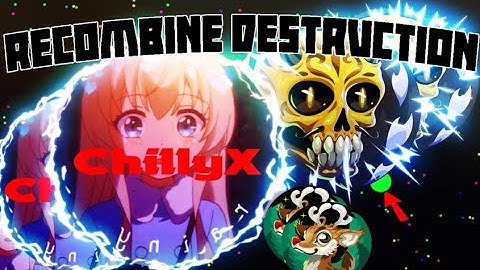 Agma.io -  Recombine Destruction?! (EPİC GAMEPLAY)