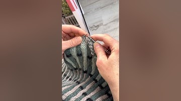 i-cord Bind Off (two colors)