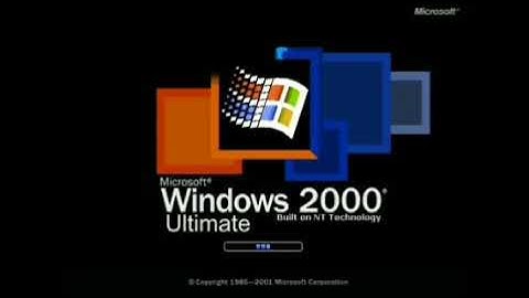 Hidden Windows 2000 Ultimate Startup Sound