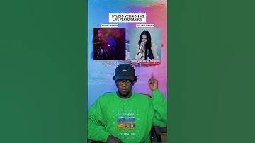 Thumbnail of Studio Version Vs. Live Performance: JENNIE & Dua Lipa "Handlebars" #shorts #music #jennie #song
