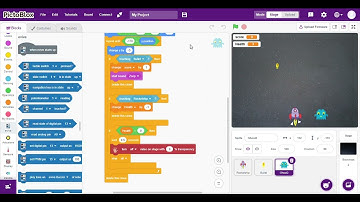 Hand Controlled Game by pictoblox