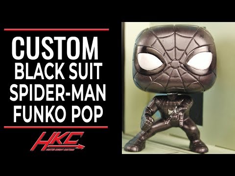 black suit spiderman funko
