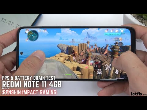 Redmi Note 11 Genshin Impact Gaming test | 4GB RAM, Snapdragon 680