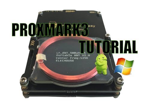 proxmark3 rfid guide complet démarrage windows android