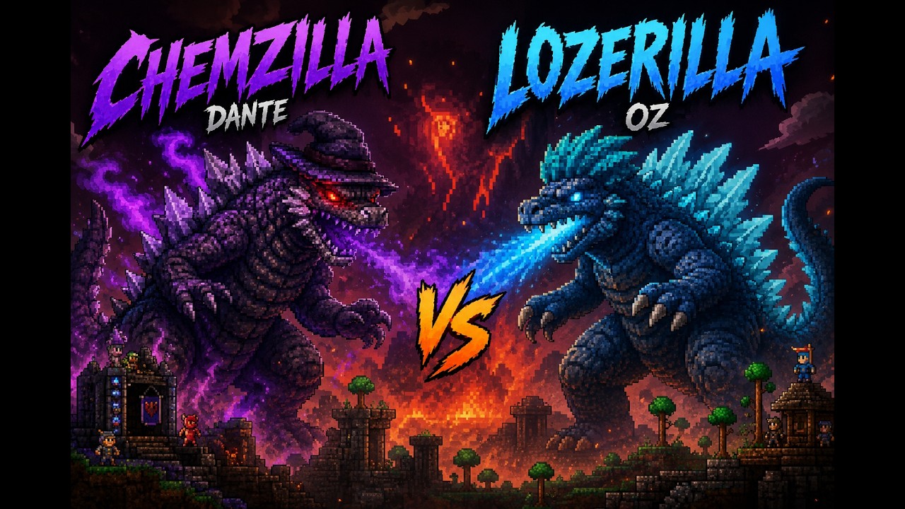 CHEMZILLA vs LOZERILLA... The First Clash in YEARS! 🐉 | Ozzaria Showdown