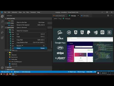 3 Laravel Display & Load Profile Image Into The Index View