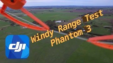 DBS Itelite mod DJI Phantom 3 windy range test