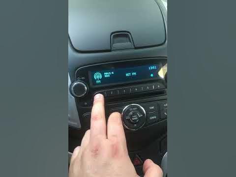 Как настроить радио в Шевроле Круз - YouTube