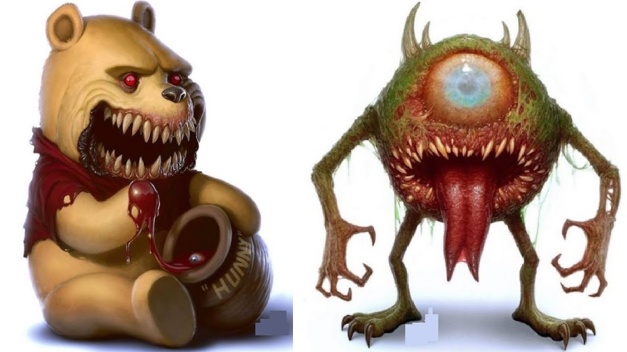 驚愕 人気のキャラをリアルモンスター化 Youtube