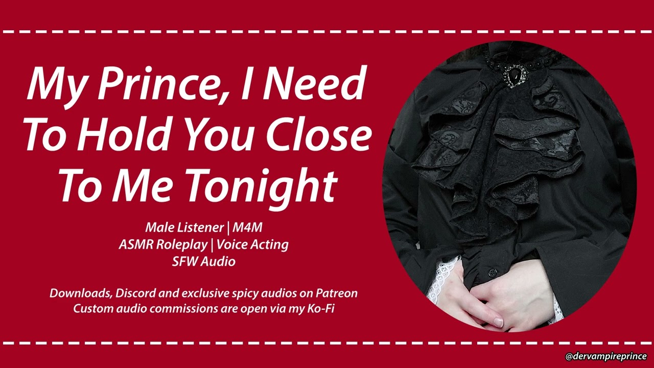 ASMR | Your Visiting King Holds You All Night [M4M] [Rain fireplace ambience] [Sleep aid]