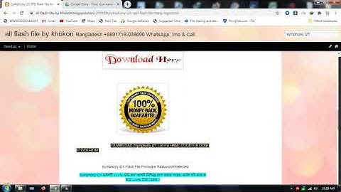 Symphony i21 SPD Flash File Hang Logo dead boot with spd tool