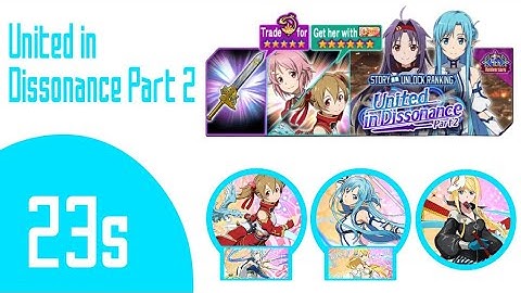 SAO : MD - United in Dissonance Part 2  23s (Without New Banner or 4th Anniv Banner)