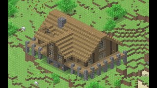 Building a House in Minecraft Indev
