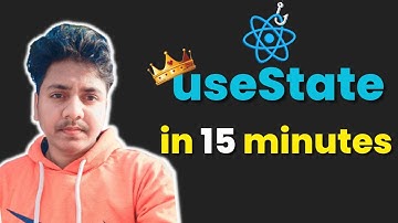 ReactJS Tutorial - 11 | Learn useState Hook In 15 Minutes - React Hooks Explained in 2023