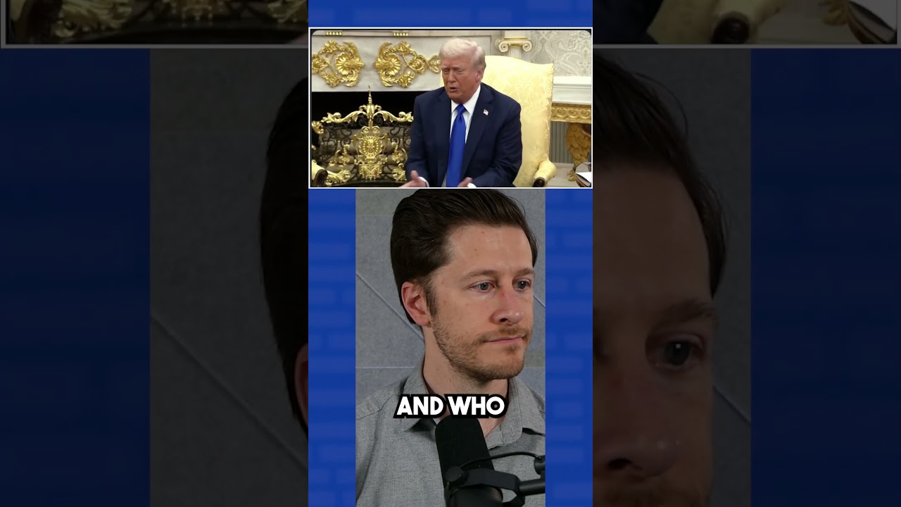 Trump dodges questions, TARGETS Jasmine Crockett and AOC #shorts