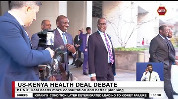Kenya Union of Nutritionists and Dietitians opposes the US-Kenya health deal