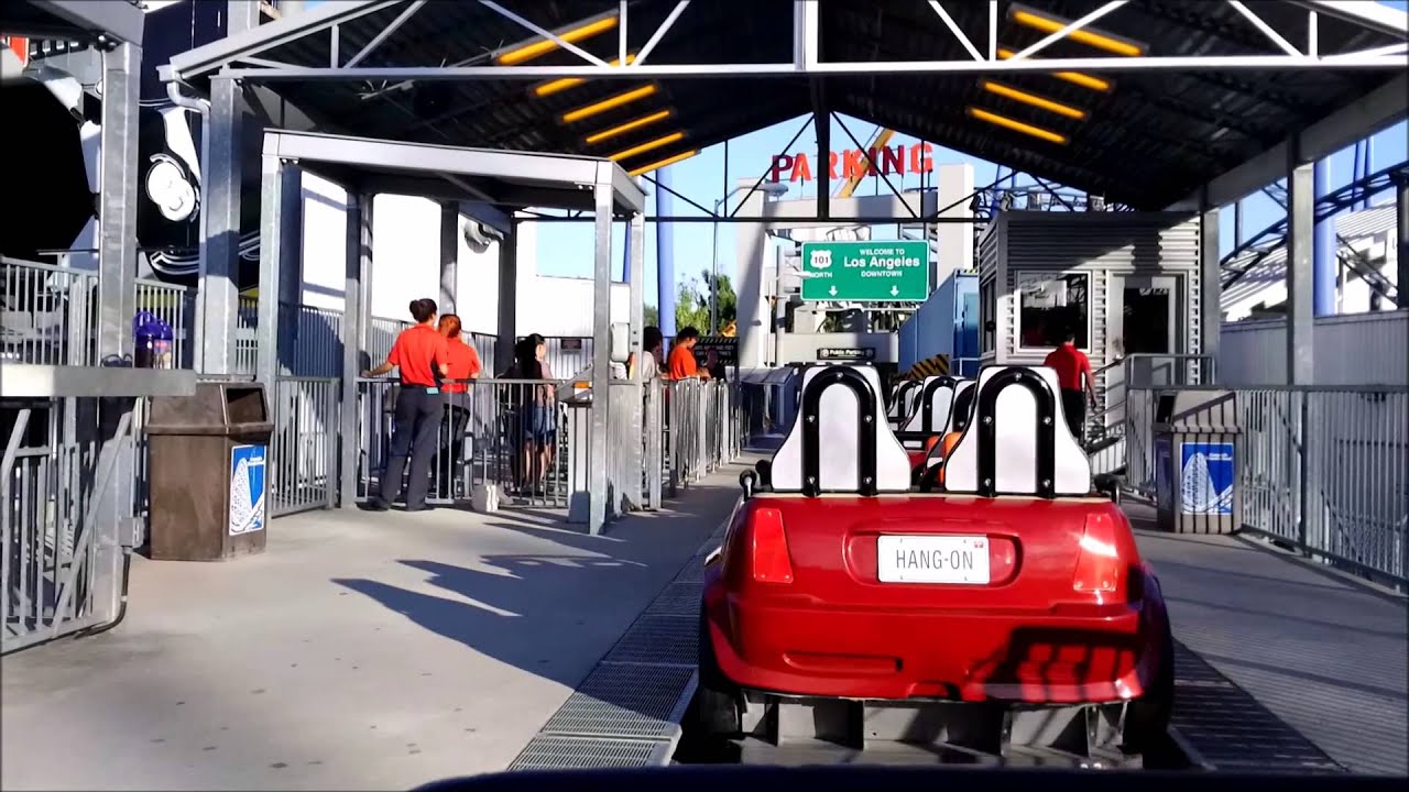 Canada's Wonderland Backlot Stunt Coaster on Ride Front Row POV
