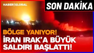 SON DAKİKA İran Kuzey Irak'ı Bombalıyor! Bölge Cayır Cayır Yanıyor!