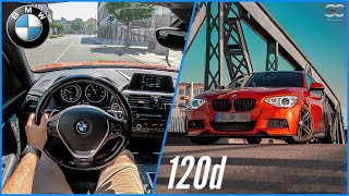 2014 BMW 120d F20 M-Paket KW V2 [2.0 | 181HP] - POV City Test Drive | Infotainment | Sound System